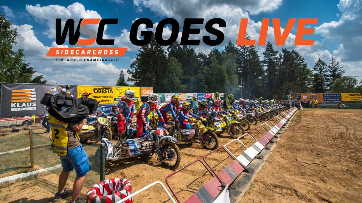 Külgvankrite motokrossi maailmameistrivõistluste 2019. aastal 7 etappi võimalik vaadata LIVE otseülekandena