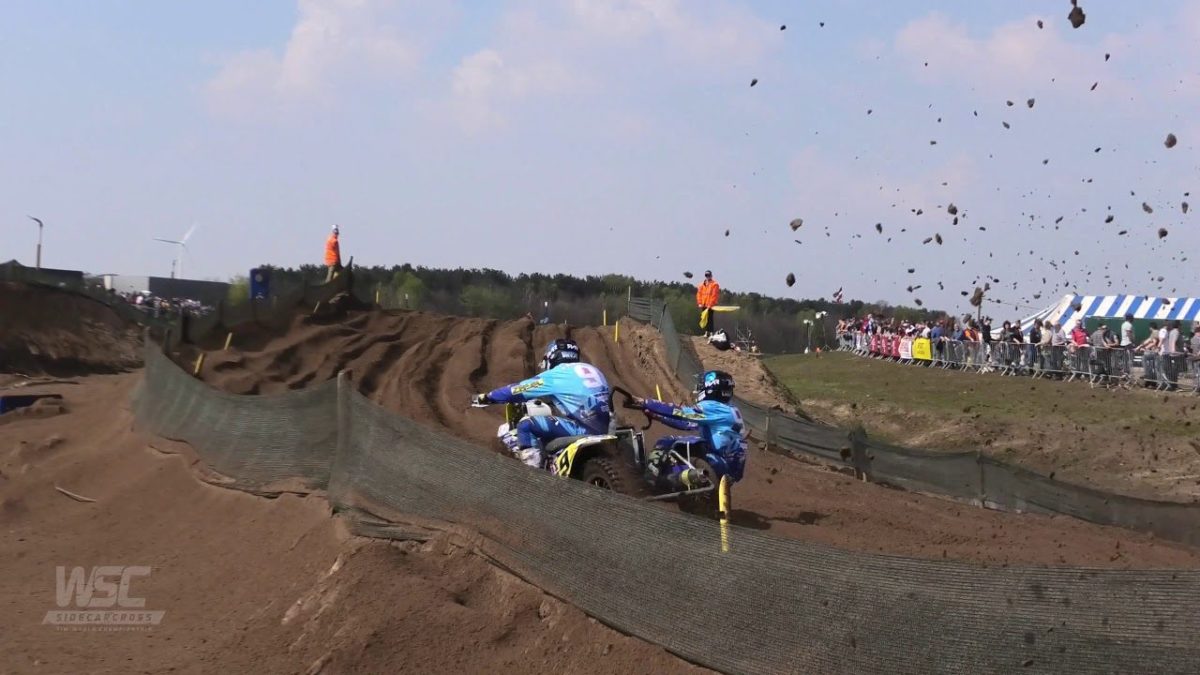 Külgvankrite motokrossi MM 2019, Lommeli sõidud, meeskond Sanders/Kunnas, Michelle Bouws