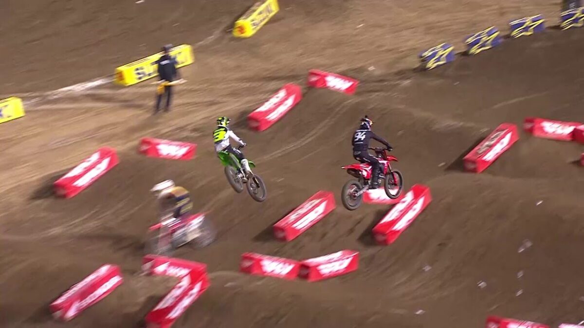 AMA Supercross 2020 viienda etapi põhisõidu videokokkuvõte, Oakland