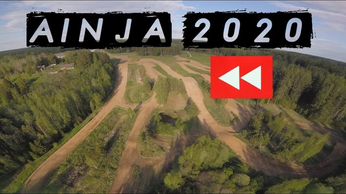 Droonivideo uuelt Nuia Anija krossiraja läbimiselt