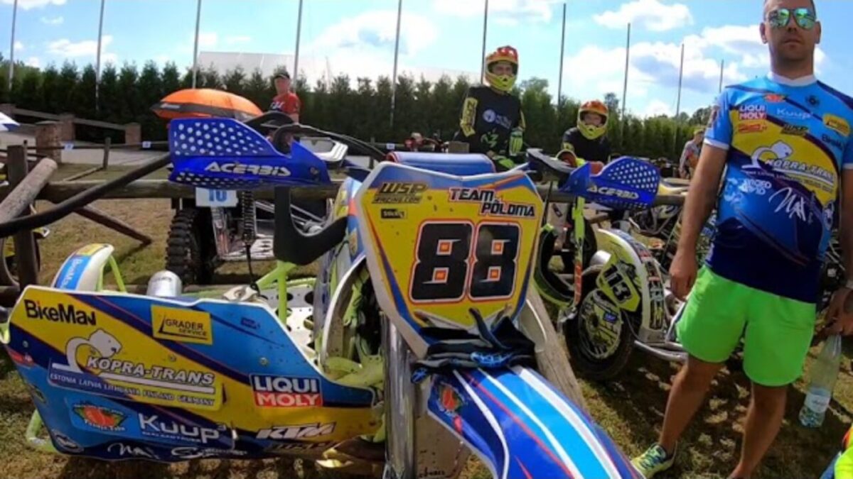 Emotsioonivideo Läti Stelpe külgvankrite etapilt via Arvis Reguts