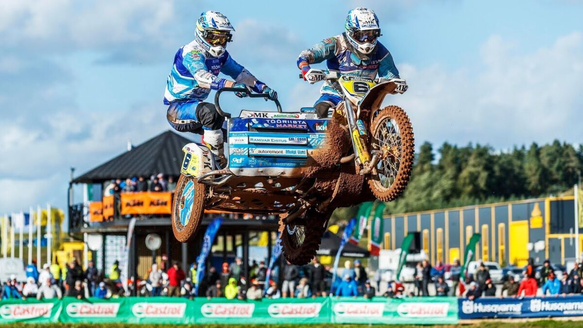 Kert Varik / Lari Kunnas tulid Langel Eesti Meistriteks külgvankrite motokrossis