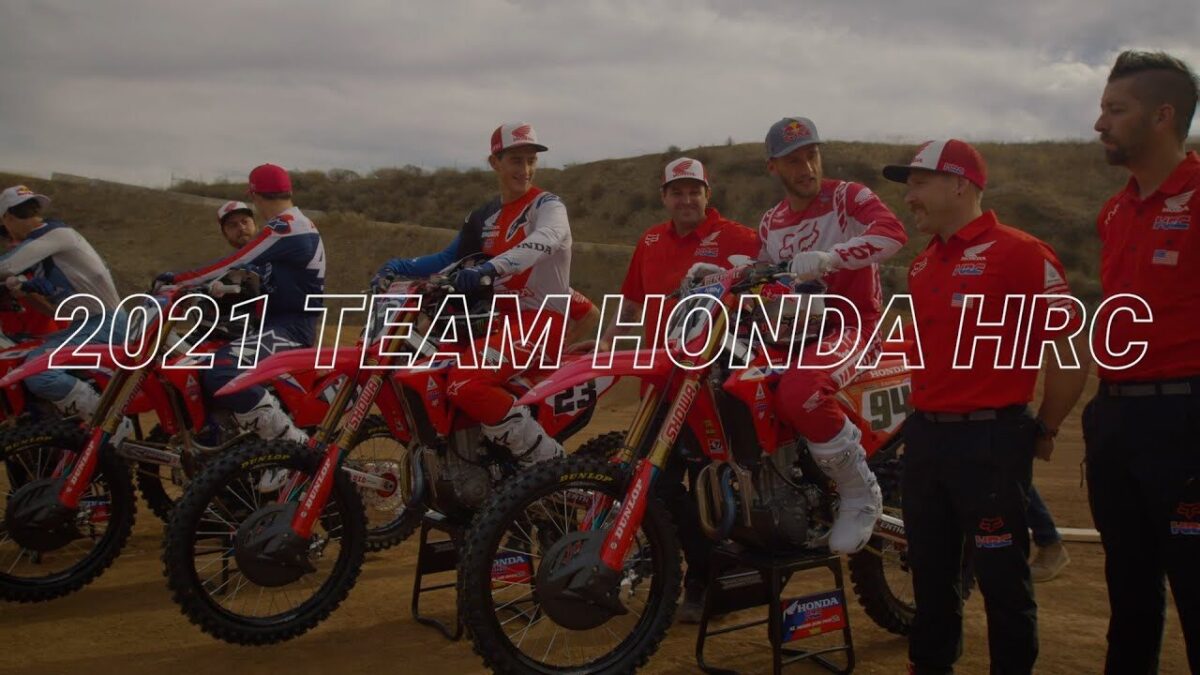 Honda HRC 2021 AMA Supercross tiimi esitlus