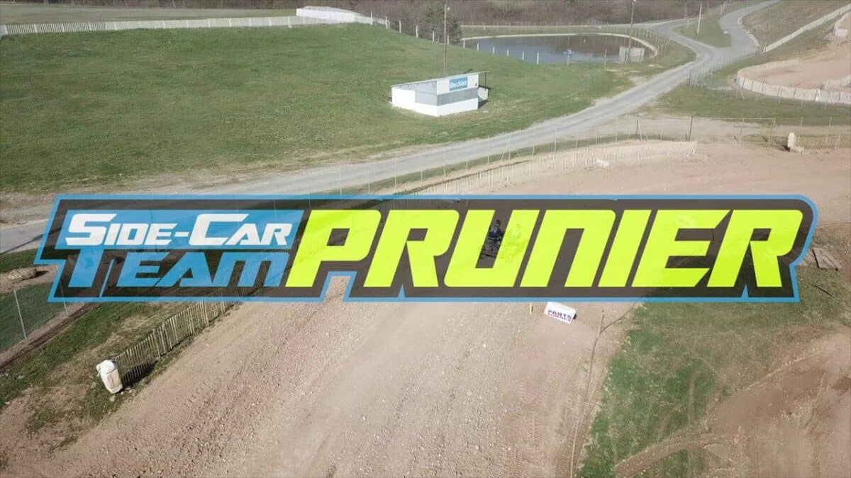 Külgvankrite motokrossi tiimi Prunier 2021 treeningvideo