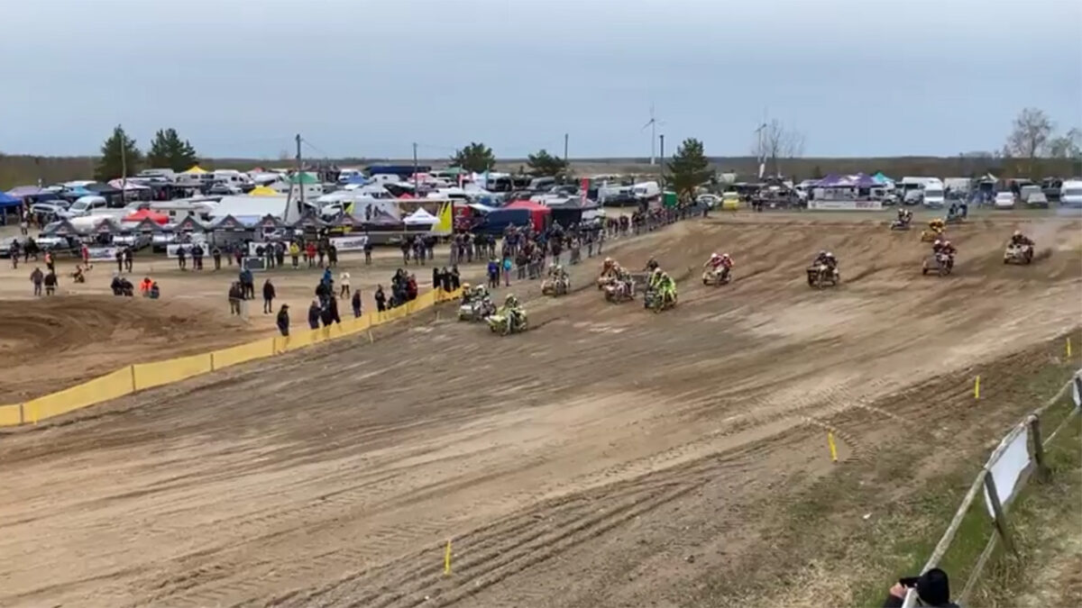 Leedu 2021. aasta motokrossi meistrivõistluste 1. etapi, Pakruojis külgvankrite esimene sõit