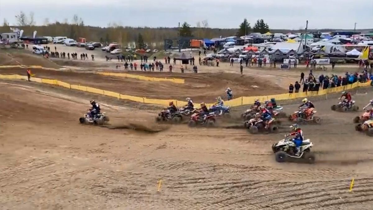 Leedu 2021. aasta motokrossi meistrivõistluste 1. etapi, Pakruojis Quadide esimene start