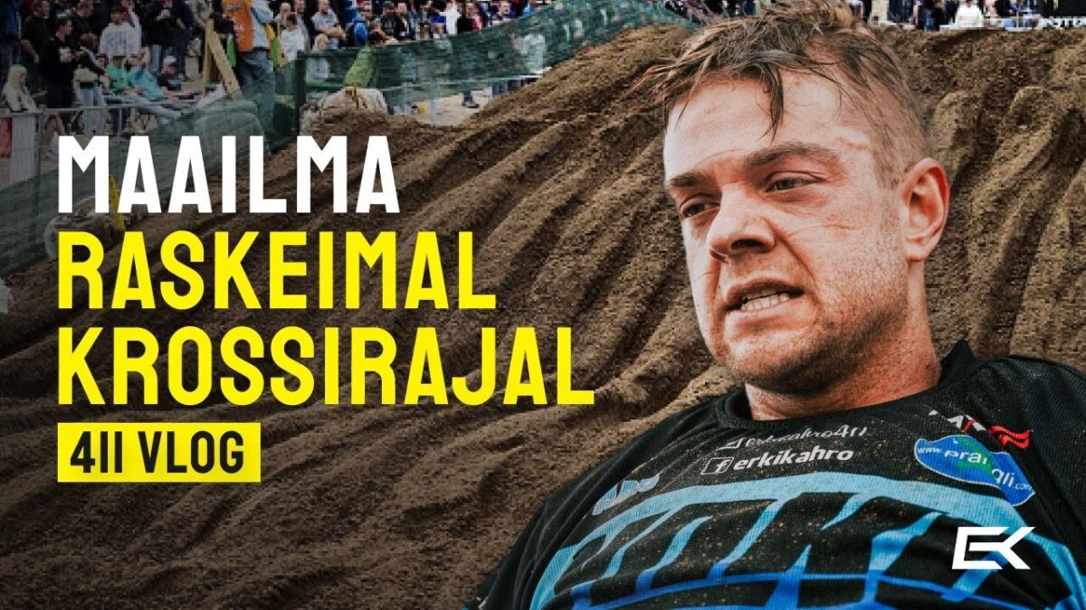 Erki Kahro vlog – Maailma raskeimal krossirajal