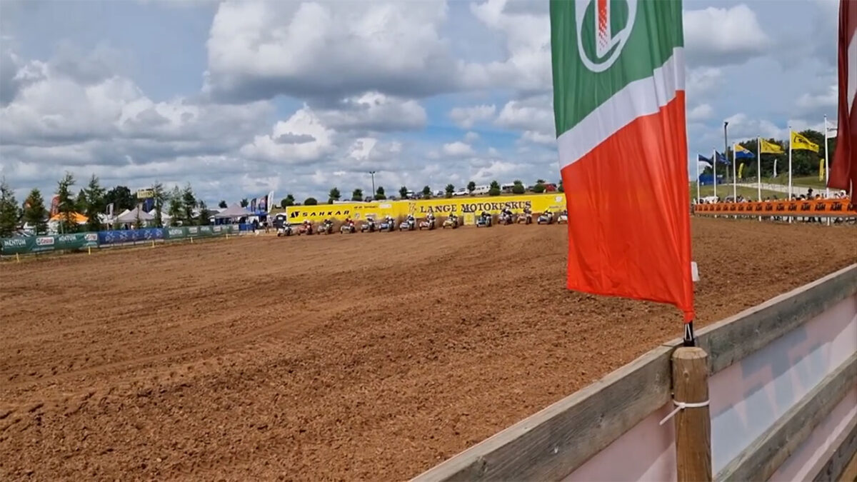 Lange EMV 2021 etapi külgvankrite esimese sõidu start, A. Karuse