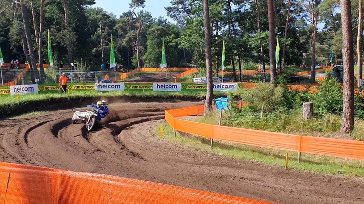 Hollandi külgvankrite motokrossi meistrivõistluste 2021 Oldebroeki etapi klipp, Bert-jan Plender