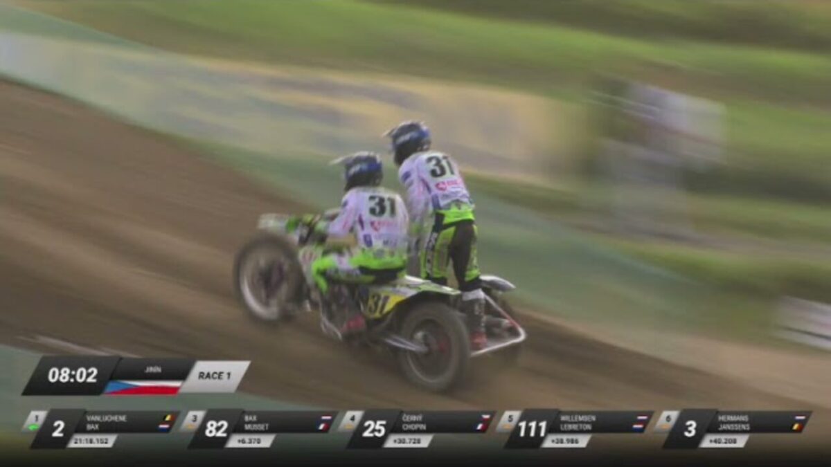 Külgvankrite maailmameistrivõistluste Tšehhi Jinín etapi esimese sõidu kokkuvõte