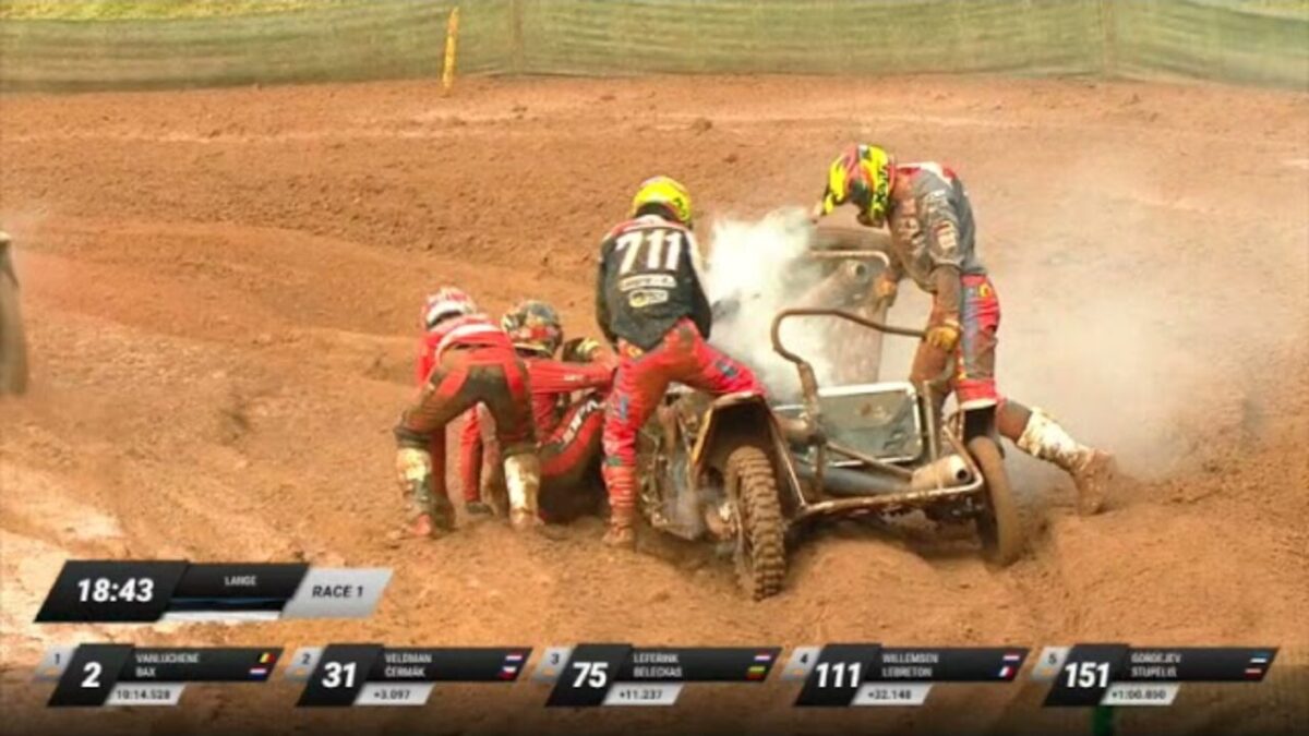 Lange külgvankrite MM-etapi esimese sõidu videokokkuvõte