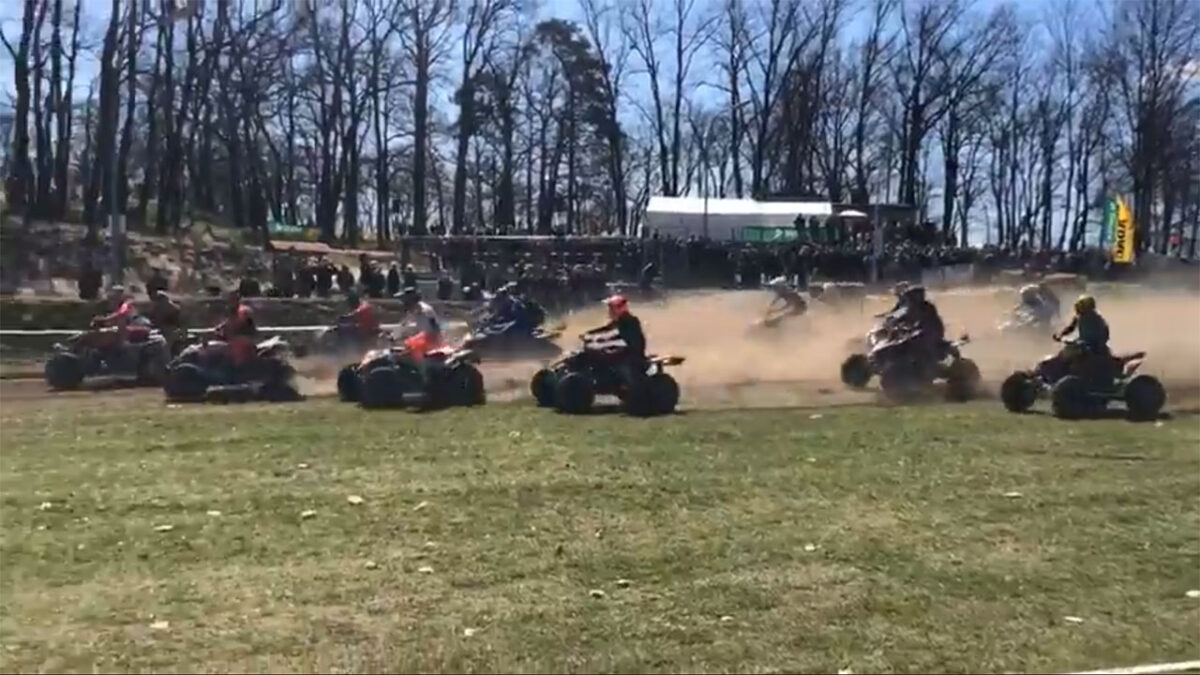 Saksamaa Quadide meistrivõistluste Häncheni etapi esimese sõidu algus