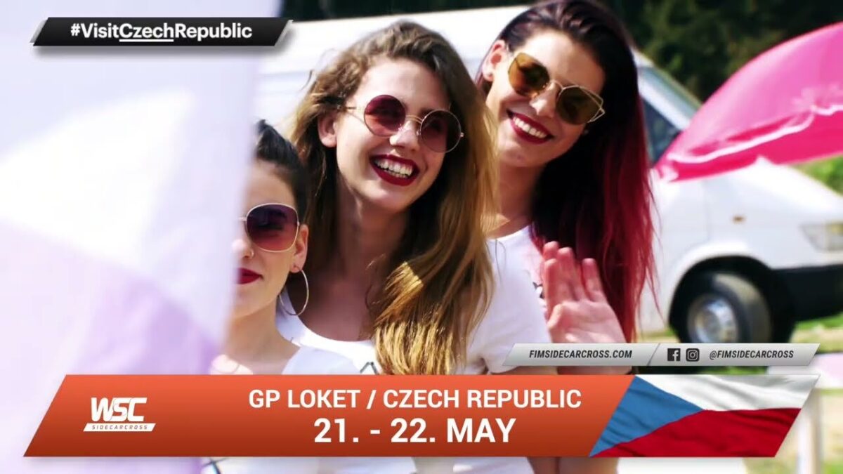 Tšehhi, Loketi külgvankrite motokrossi MM etapi õrritusvideo