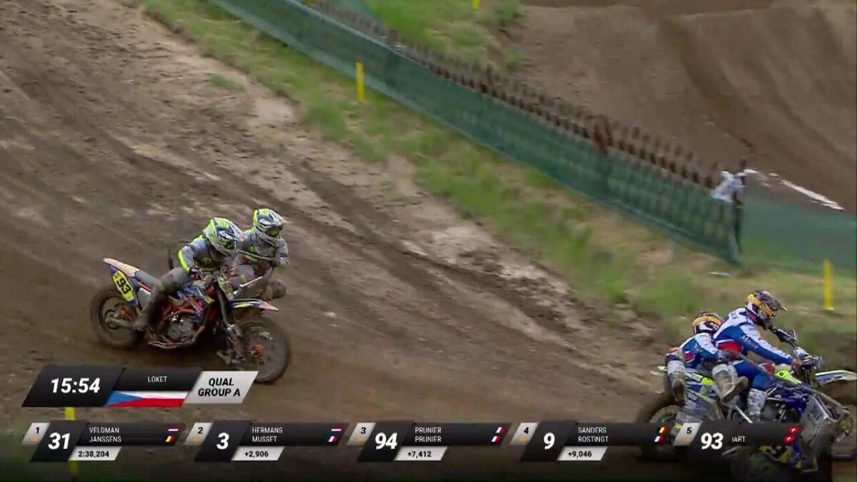 Külgvankrite Loketi MM-etapi A-grupi kvalifikatsiooni start ja esimesed ringid