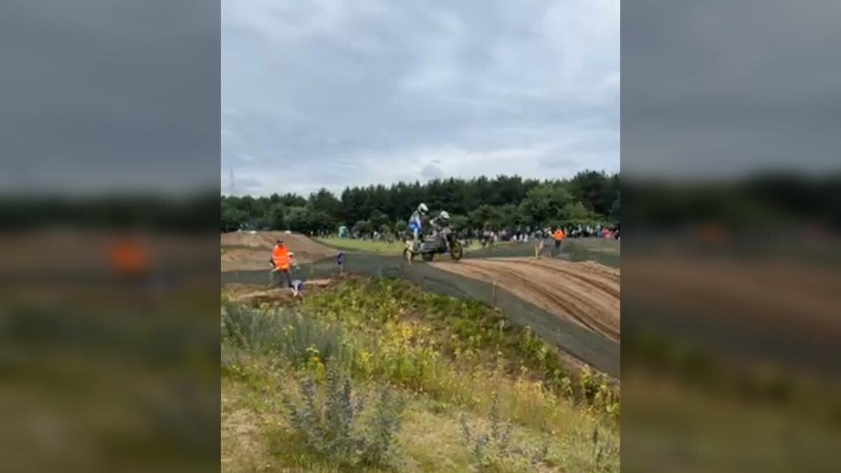 Lommeli MM-etapi esimese sõidu start ja esimene ring