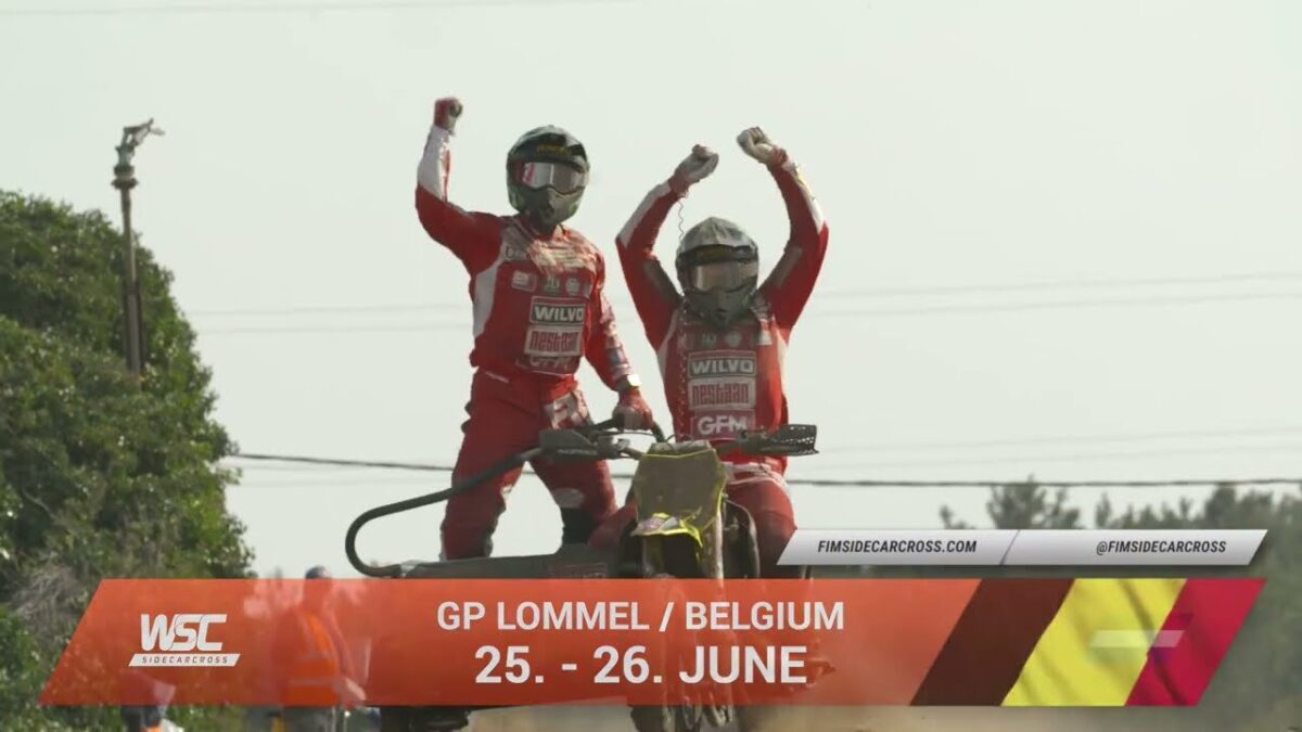 Külgvankrite 2022 Lommeli MM-etapi trailer