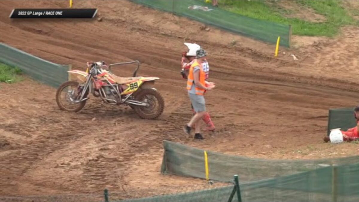 Külgvankrite motokrossi Lange MM-etapi sõitude videokokkuvõte