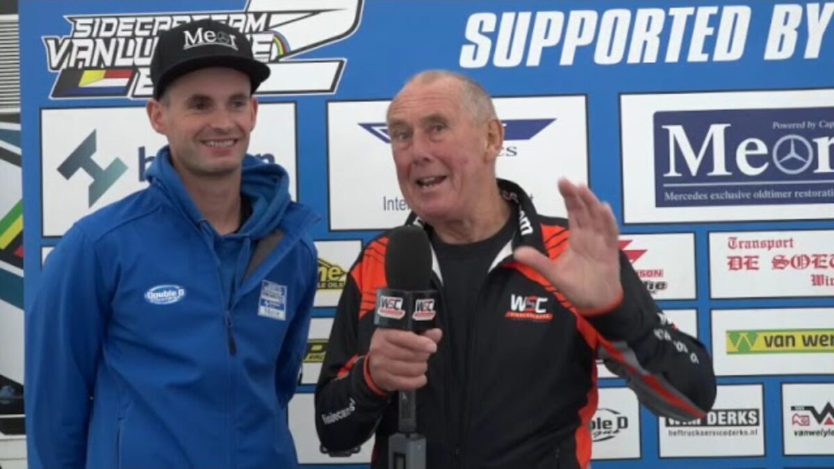 Intervjuud sõitjatega enne 2022 külgvankrite motokrossi MM-etappi Rudersbergis