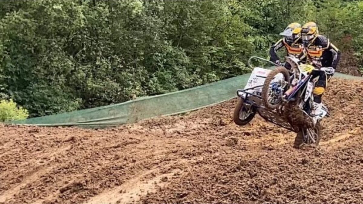 Saksamaa, Rudersbergi 2022 motokrossi külgvankrite MM-etapi 1. sõit