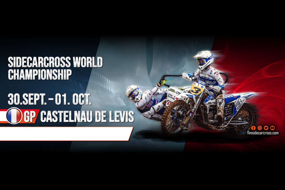 2023 Külgvankrite motokrossi maailmameister selgitatakse Castelnau de Levises